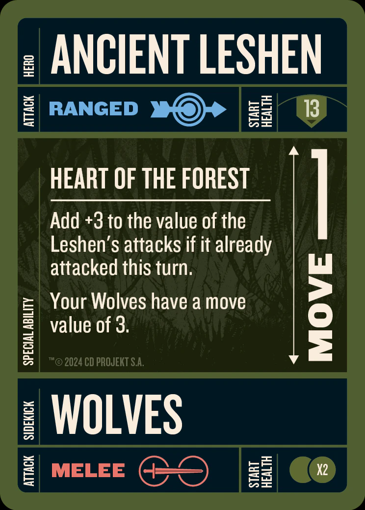 the Ancient Leshen card face 2