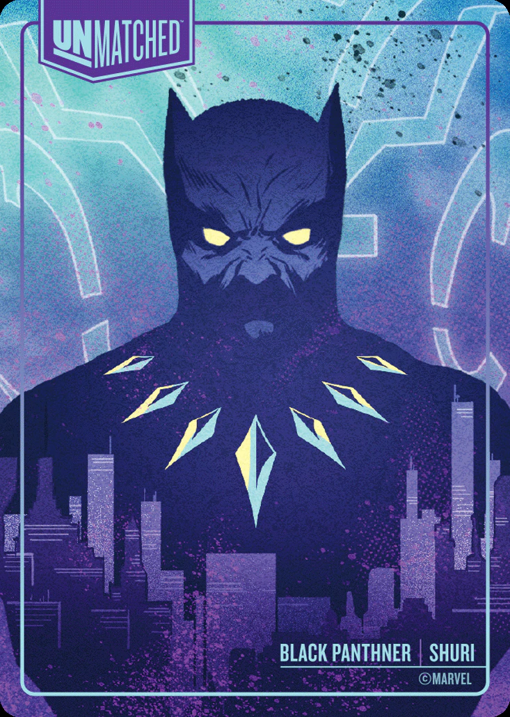 Black Panther card face 1