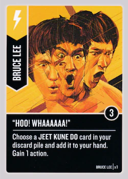 "HOO! WHAAAAAA!" card face 1