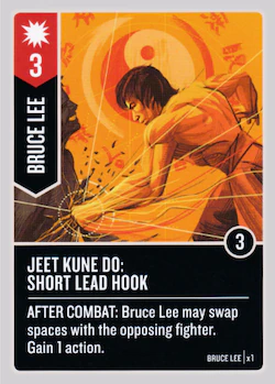 Jeet Kune Do: Short Lead Hook card face 1