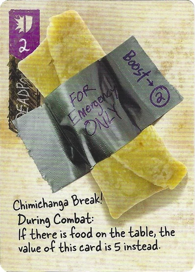 Chimichanga Break! card face 1