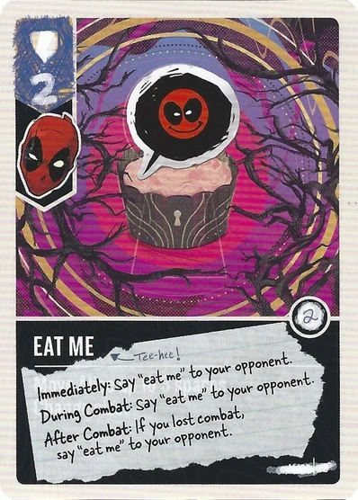 Eat Me card face 1