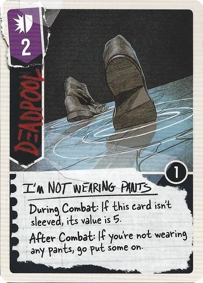 I'm Not Wearing Pants card face 1