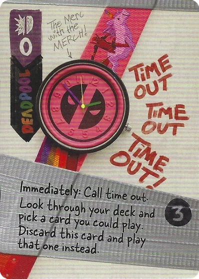 Time out time out time out! card face 1