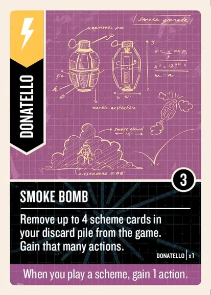 Smoke bomb card face 1