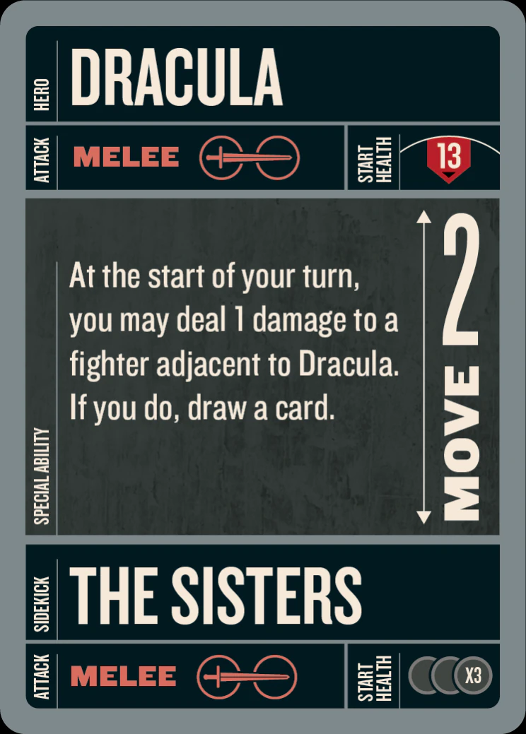 Dracula card face 2