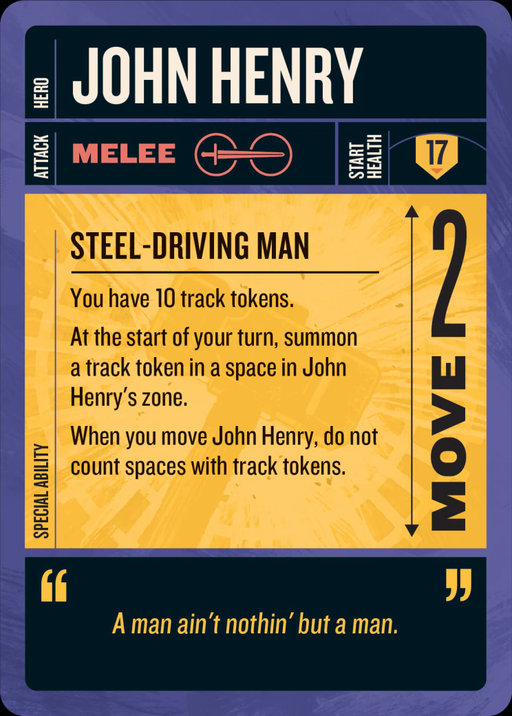 John Henry card face 2