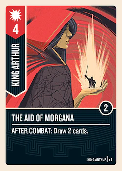 The Aid of Morgana card face 1