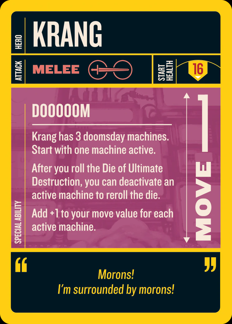 Krang card face 2