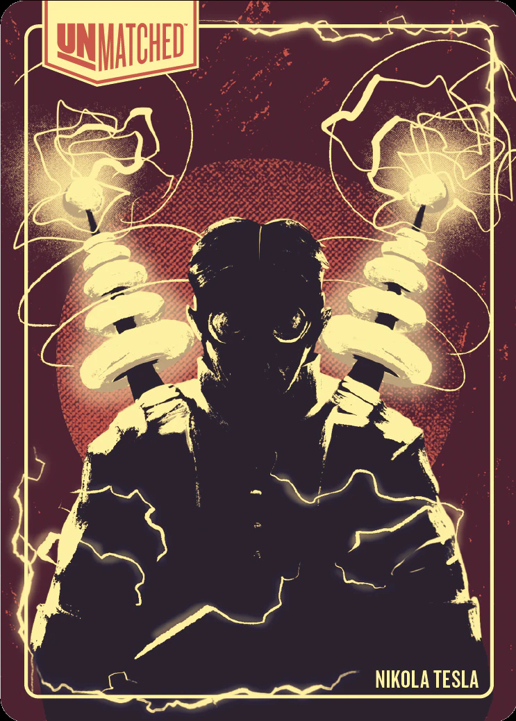 Nikola Tesla card face 1