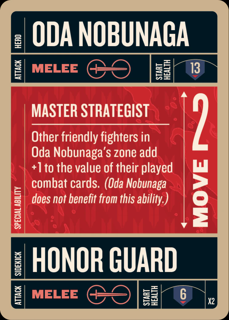 Oda Nobunaga card face 2