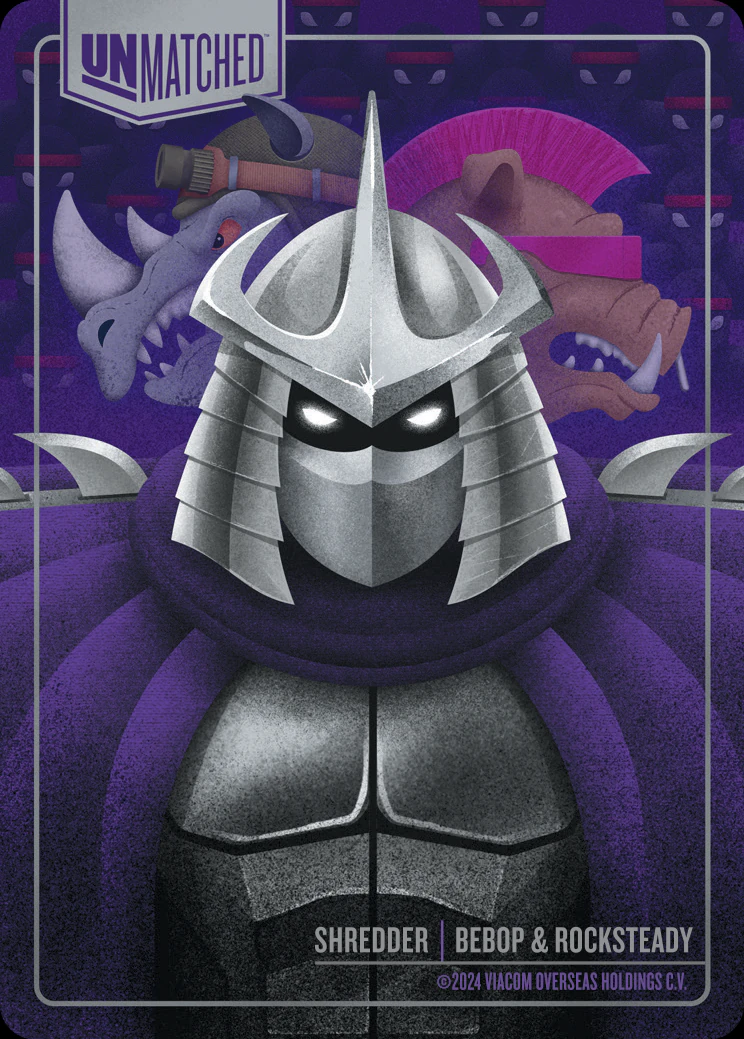 Shredder card face 1