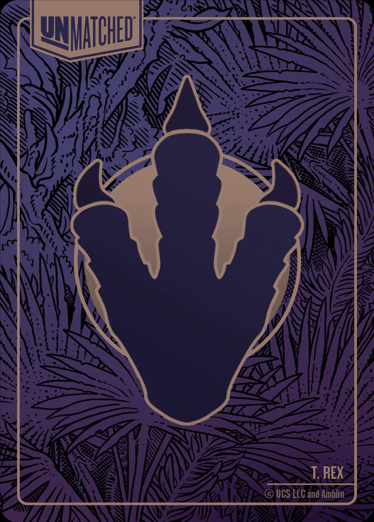 T. Rex card face 1